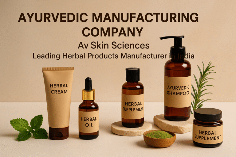 Ayurvedic Manufacturing Company – Av Skin Sciences: Leading Herbal Products Manufacturer in India