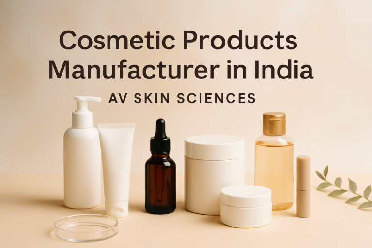 Cosmetic Products Manufacturer in India – Av Skin Sciences Setting Industry Standards